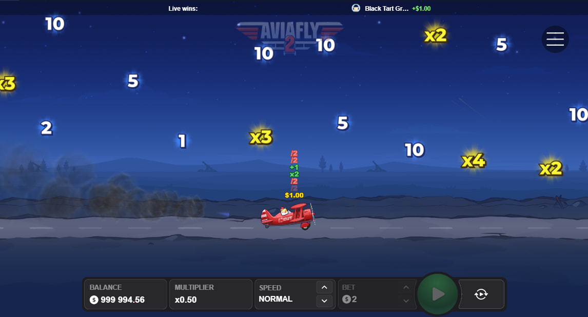 Avia Fly 2 Casino Gameplay